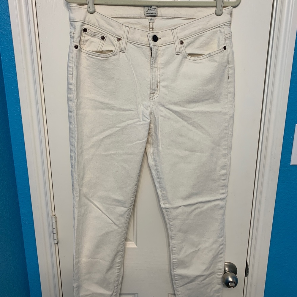 j crew toothpick jeans